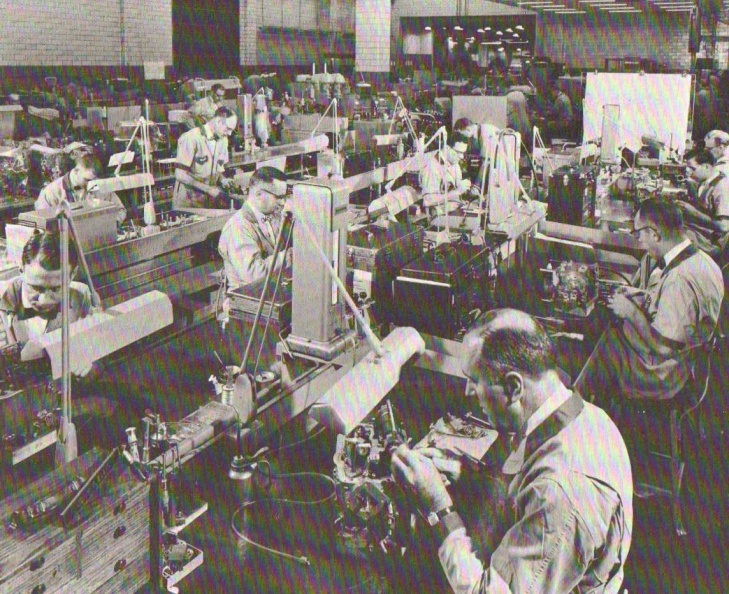 Woodward members assemble aircraft governor controls